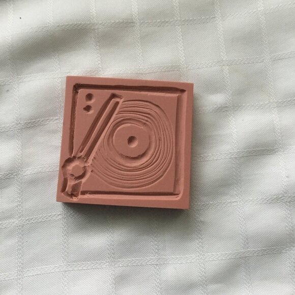 Two sides hand made rubber stamp - Picture 4 of 4